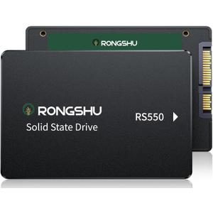 2TB SATA SSD 2.5'' Internal Solid State Drive, SATA III 6 Gb/s Read Speed Up to 550 MB/s 3D NAND Internal SSD, Upgrade Laptop PC/Desktops (RS550)