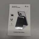 Mag-Safe Wallet for Women Strongest Magnetic Lightweight Phone Wallet Stand Adjustable Leather Card Holder for iPhone 17/16/15/14/13/12 Series, Not for iPhone 13/12 Mini (Pink)