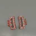 Christmas Hair Claw Clips with Elegant Reindeer & Candy Cane Design, Christmas Hair Accessory for Holiday Parties, Festive Events and Seasonal Gatherings, Xmas Hair Clip for Girls, Women and Adults