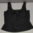 Trendy Queen Womens Going Out Crop Tops Backless Tank Tops Summer Y2k Teen Girls Basics Cute Clothes, Black, L
