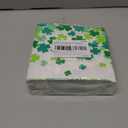 50-Piece St. Patrick's Day Party Supplies Kit Irish Themed Set Lucky Shamrock Napkins Accessories for Irish St. Patrick's Party Dco