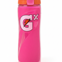 Gatorade Pink GX 30oz Plastic Squeeze Water Bottle 0004