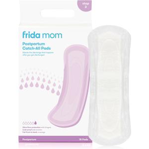Frida Mom Postpartum Pads, Leak Proof Feminine Care Maxi Pads, 6 Layers of Protection for Maximum Absorbency (18ct)