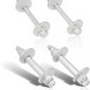 Lower Control Arm Adjust Bolt Kit for 4Runner 2003-2009 Front Alignment Camber Toe Adjustment Bolts for Fj Cruiser 2007-2010 Tacoma 2005-2016 48409-60020 48190-60020