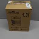 CEROELDA Small Can with Lid-5L/1.3 Gal,Outdoor Dog Poop Garbage Can-Farmhouse Retro Metal Waste Bin w/Step Pedal for Bathroom Bedroom Office-Soft Close-Galvanized Steel