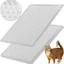 12 Pack Cat Repellent Outdoor/Indoor Scat Mat for Cats&Dogs, Keep Away Pest Plastic Mats with Spikes,16 x 13 Inches