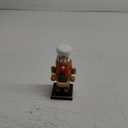 Ochine Christmas Santa Claus Nutcracker Figurine Christmas Decorations, Christmas Snowman Penguin Gingerbread Man Nutcracker Statue Xmas Holiday Wooden Nutcracker Ornaments Santa Figure Home Decor 