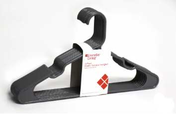 Everyday Living® Plastic Tubular Hangers - Gray