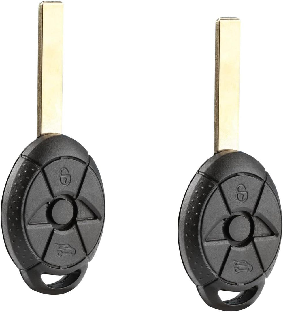 USA Remote Key Fob Control for 2005-2007 Mini Cooper (LX8F2V) (Set of 2) (Two) USA Remote Key Fob Control for 2005-2007 Mini Cooper (LX8F2V) (Set of 2) (Two)