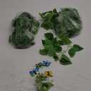 2PCS Artificial Green Leaf Rattan Leaves Hanging