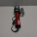 3-in-1 Hot Air Styler & Rotating Hair Dryer Brush with 2 Interchangeable Brushes | Anti-Frizz Ionic Technology for Straightening, Drying & Curling | 3 Heat Settings & 360 Rotation (Red)