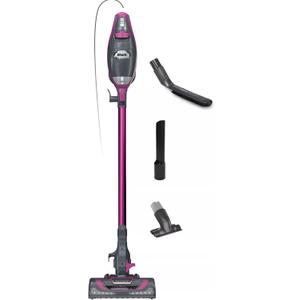Shark HV371 Rocket Pro DLX Corded Stick, Removable Hand Vacuum, Advanced Swivel Steering, XL Cup, Crevice Tool, Upholstery Tool & Anti-Allergen Dust Brush, Fuchsia, Capacity