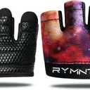 Minimal Workout Gloves,Short Micro Weight Lifting Gloves Grip Pads with Full Palm Protection & Extra Grip for Men Women Weightlifting,Gym,Cross Training,Powerlifting,WODs. (Galaxy)