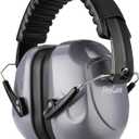 ProCase Noise Reduction Ear Muffs, Sound Proof Ear Protection, NRR 28dB Noise Cancelling Headphones for Adults Kids Autism, Hearing Protection for Shooting Gun Range Mowing -Grey
