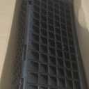 Typlhom 12 PCS Under Couch Blocker for Bed Furniture, Adjustable Plastic Under Bed Blocker for Dogs Pets Cats, Couch Blocker Stop Small Items Getting Under Bed (Black)