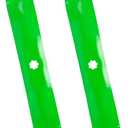 Lawn Mower Blades High Lift Blade 42 inch Deck Fits for AM141034 AM137327 AM141032 M154061 for John Deere D130 D110 D105 D120 D125 X300 Z225 LA135 Z235 SST15 X310 Select Series, 2 PCS