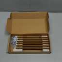 Goo-Ki 6 Pack 7 9/16" Classic Curvature Champagne Bronze Cabinet Handles - Timeless Appeal Meets Modern Functionality for Kitchen Drawer Improvement