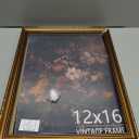 12x16 Vintage Picture Frame, 12 by 16 Gold Frame for Tabletop & Wall Decor, Antique Photo Frame for Home, Office, Gallery Wall Decor - 1 Pack