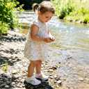 Toddler Water Shoes Quick-Dry Girl Boy Beach Pool Swim Shoes Kids Breathable Barefoot Sandals Baby Lightweight Indoor Outdoor Walking Shoes (White)