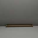 Ivilon Tension Curtain Rod - Spring Tension Rod for Windows or Shower, 54 to 90 Inch. Warm Gold