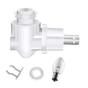 JNXQWE Auto On Sensor Plug in Night Light Module,Wall Light Plug with Light Sensitive On/Off Switch,Rotating E12 Base Night Light Socket for Making Your Own DIY Decorative Night Lights