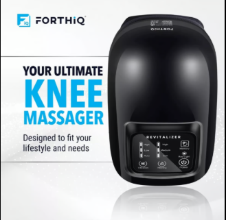 FORTHiQ Pro Plus Knee Massager with Heat and Red Light, 6-in-1, Model FQ-2000