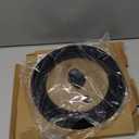 Microwave Splatter Cover Glass Splatter Guard Lid with Collapsible Silicone for Food Pot Cover Plate Cover 10.8 inch Black