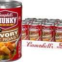 Campbell’s Chunky Soup, Savory Pot Roast Soup, 18.8 oz Can (Pack of 12) Best By Jan 30 2027