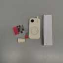 Portable Nail Drill Electric File: 35000RPM Professional Rechargeable Nail E File Machine,for Acrylic Nails Gel Polishing Removing, Cordless Efile with Bits Kit for Manicure Salon Home (White)