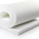AK TRADING CO. (6" H X 30" W x 72"L) Upholstery Foam Cushion CertiPUR-US Certified. Perfect for Seat Replacement, Upholstery Sheet & Foam Padding,White