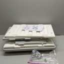 Rockever Plastic Outdoor Indoor Cat House with Insulated Liner, 100% Insulated Feral Cat House for Winter, Waterproof Cat Houses for Outdoor Cats, Spacious, Assemble Easily-Grey