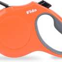 Fida Retractable Dog Leash, 16 ft Dog Walking Leash for Medium Dogs up to 44lbs, Tangle Free, Orange