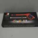 Tool Daily Deluxe Pressure Washer Gun, with Replacement Wand Extension, 5 Nozzle Tips, M22 Fitting, 40 Inch, 5000 PSI
