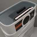 ECOSELF Smart Air Purifier for Home Large Rooms, with WiFi Control, Covers Up to 2400 Ft², Smart Mode, AQI Display, 22dB Sleep Mode & Aromatherapy with 2X-Power Filtration, HAP603WF, Bright White