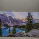 Canvas Wall Art Lake Mountain Forest Nature Picture Bedroom Living Room Large Modern Canvas Artwork Yosemite National Park Landscape for Office Kitchen Home Wall Decor Framed Ready to Hang 24" x 48"