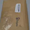 Bulyoou 2 Pcs Crochet Bag and Tote Set Corduroy Yarn Bag for Hooks Organizer Yarn Holder for Crochet Lovers Knitting Accessories (Black)