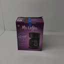 Mr. Coffee Black Coffee Maker, 12 Cups, with Auto Pause and Glass Carafe, Perfect for Home and Office Use