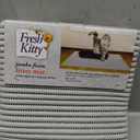 Fresh Kitty Durable XL Jumbo Foam Litter Mat – Phthalate and BPA Free, Water Resistant, Traps Litter from Box, Scatter Control, Easy Clean Mats – Gray, Model Number: 9051 40"x25"
