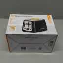 Toastmaster 2-Slice Cool Touch Toaster, black with stainless accent