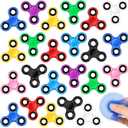 Gigilli 24 Pack Fidget Spinners Bulk for Kids Adults, Stress Relief Sensory Fidget Toys, Treasure Box Toys Classroom Prizes, Christmas Party Favors Stocking Stuffers for Kids 4-8-12, Fidgets for ADHD