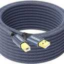 TAISUSAN USB Printer Cable 30ft, Type A to B, High Speed Cord Compatible for Keyboard, MacBook, Printers and Scanners - Gray
