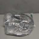 1 Pack Metal Outdoor Side Table Small Outside Round End Table for Patio Modern Accent Garden Corner Table for Small Spaces, Balcony, Porch, Weather-Resistant, Plant Stand Indoor (Colorful)