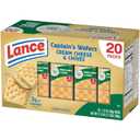 2 x Lance Sandwich Crackers, Captain's Wafers Cream Cheese and Chives, 20 Packs, 6 Sandwiches Each (1.37 Oz (Pack of 20))