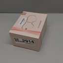 Eye Massager, Valentines Day Gifts for Women Eye Massager with Heat & Bluetooth Music Birthday Gifts Headache Dry Eye Relief and Improve Sleep Gift for Women/Men/Graduation,White