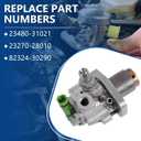 23480-31021 High Pressure Fuel Pump Fits for IS250 IS350 GS300 GS350, Fits for 2016-2018 IS300 3.5L, Replace OE 23480-31021 23270-28010