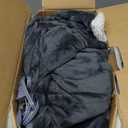 Westinghouse Electric Snuggle Throw Blankets with Foot Pocket, Wearable Heated Blanket with Sleeves, 6 Heating Levels & 2 to 10 Hours Heating Time Settings, 50 * 70"+18", Grey