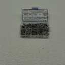 #6-32 UNC Button-Head Socket Cap Screws/Bolts Nuts Assortment Kit;304 Stainless Steel;Screws Lengths from 3/16" to 1"