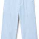 Janie and Jack Boys' Seersucker Dress Pant (Toddler/Little Big Kids) (12, Blue)