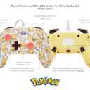 PowerA Enhanced Nintendo Switch and Switch 2 Wired Controller Pikachu Blush, Officially licensed