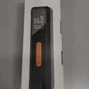 Portable Tire Inflator Air Compressor 4X Air Pump for Car Tires, 12DC Air Pump with Digital Pressure Gauge & LED Lights, 150PSI Tire Inflator for Motorcycle/Bike/Ball/Car Accessories